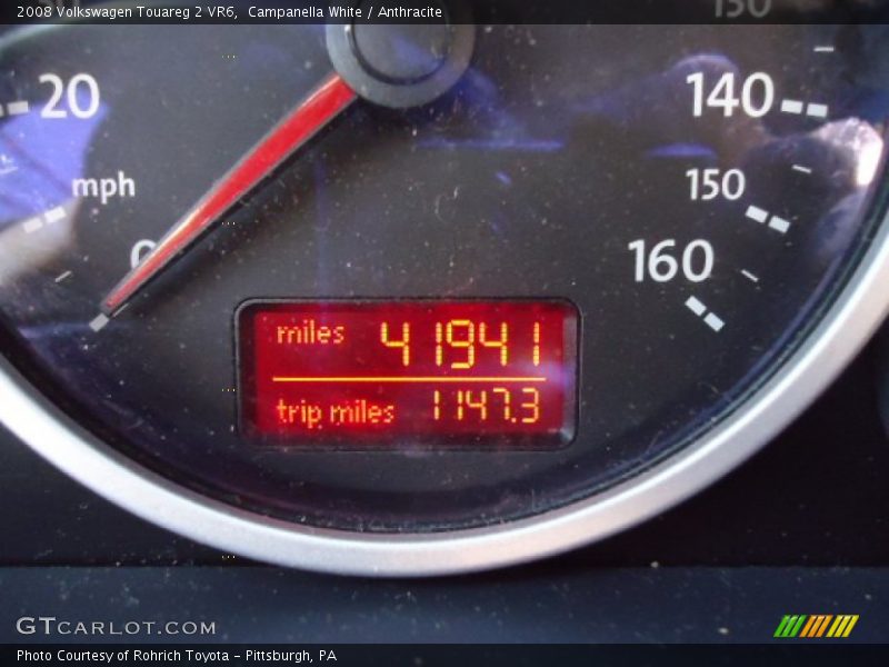 Campanella White / Anthracite 2008 Volkswagen Touareg 2 VR6