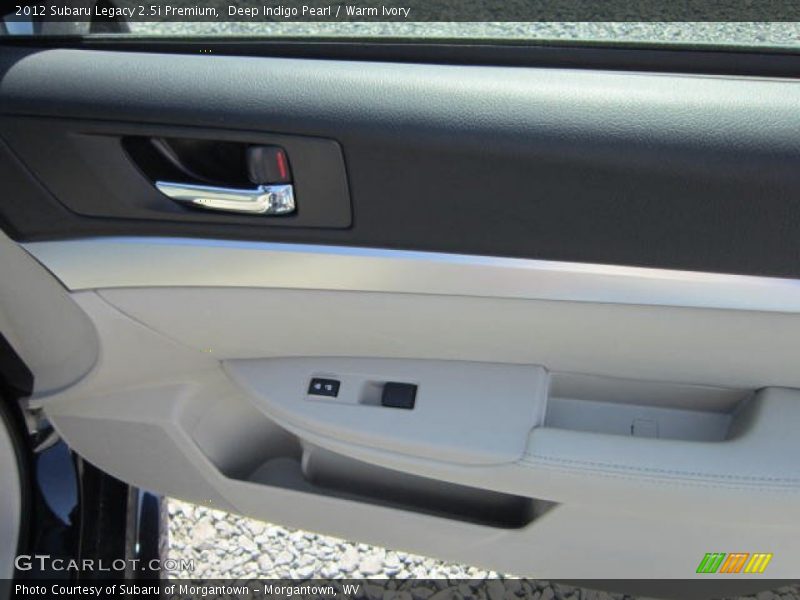 Deep Indigo Pearl / Warm Ivory 2012 Subaru Legacy 2.5i Premium
