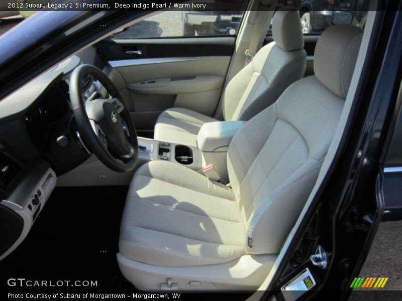 Deep Indigo Pearl / Warm Ivory 2012 Subaru Legacy 2.5i Premium