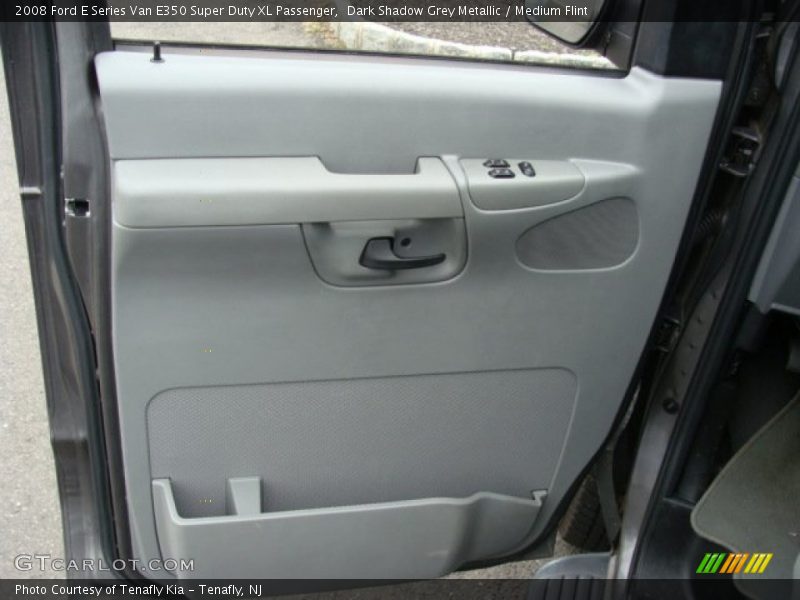 Dark Shadow Grey Metallic / Medium Flint 2008 Ford E Series Van E350 Super Duty XL Passenger