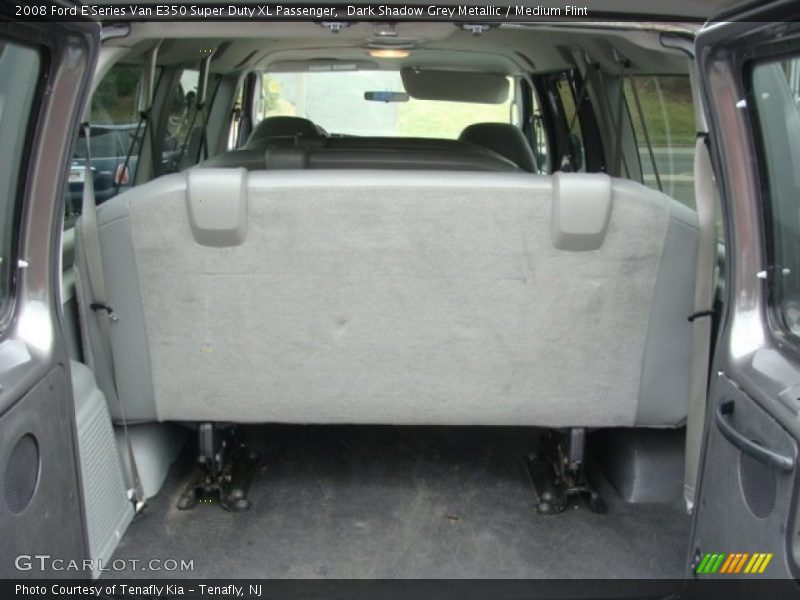 Dark Shadow Grey Metallic / Medium Flint 2008 Ford E Series Van E350 Super Duty XL Passenger