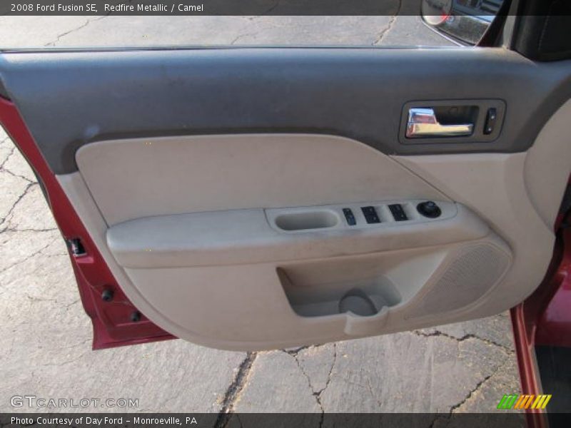 Redfire Metallic / Camel 2008 Ford Fusion SE