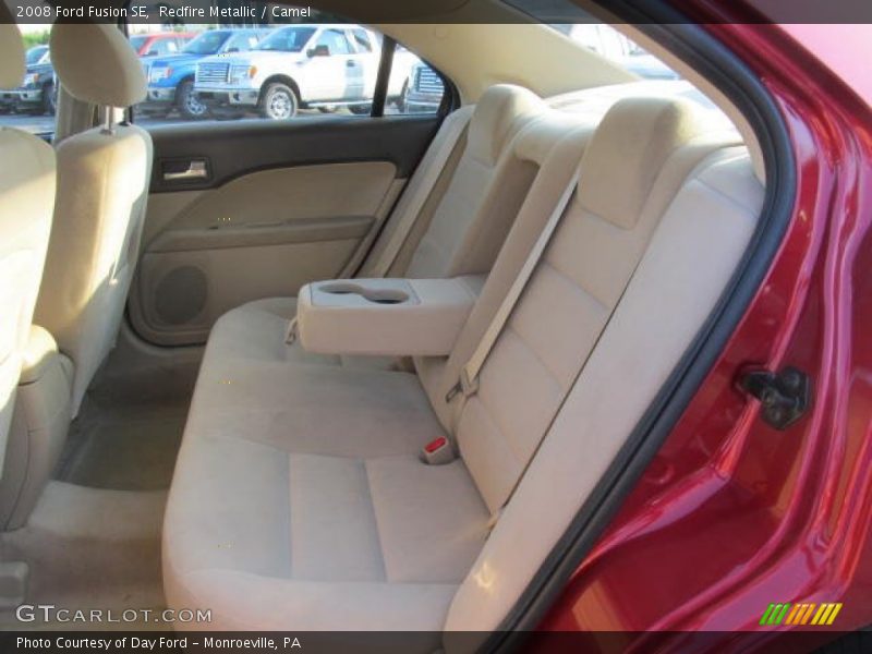 Redfire Metallic / Camel 2008 Ford Fusion SE