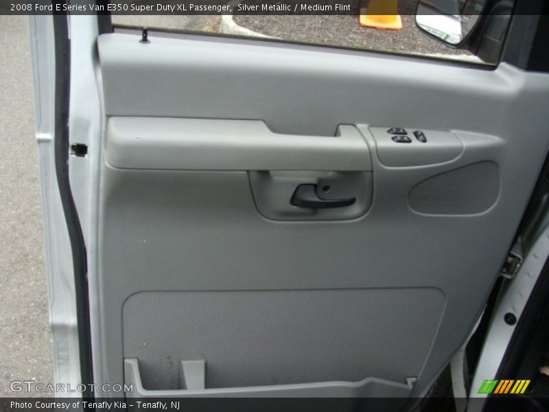 Silver Metallic / Medium Flint 2008 Ford E Series Van E350 Super Duty XL Passenger