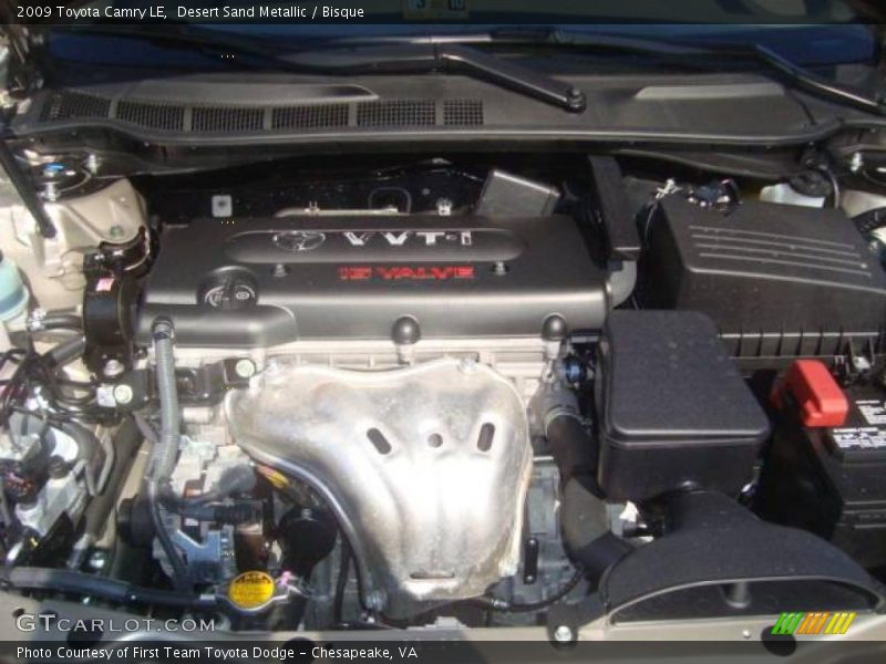 Desert Sand Metallic / Bisque 2009 Toyota Camry LE