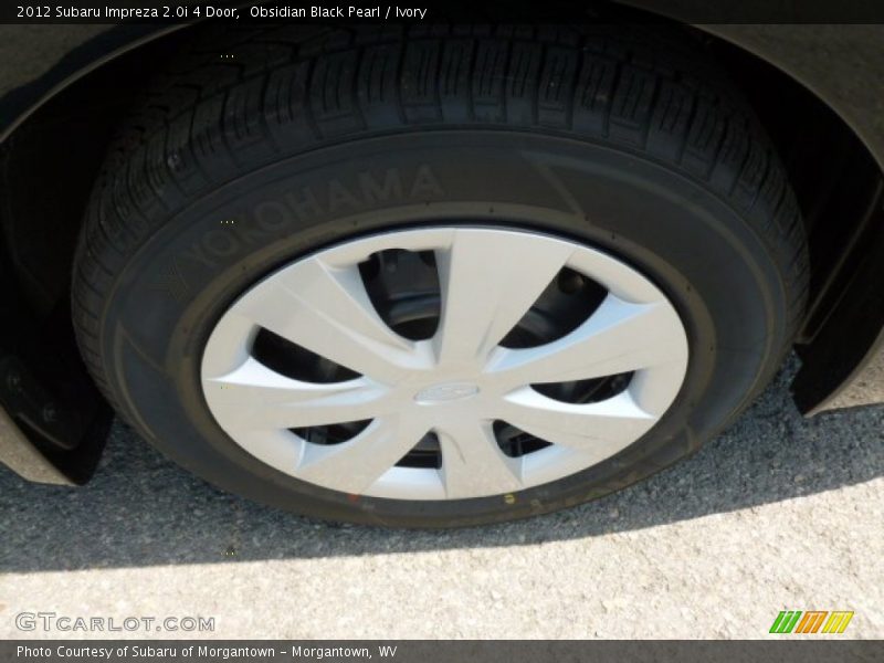 Obsidian Black Pearl / Ivory 2012 Subaru Impreza 2.0i 4 Door