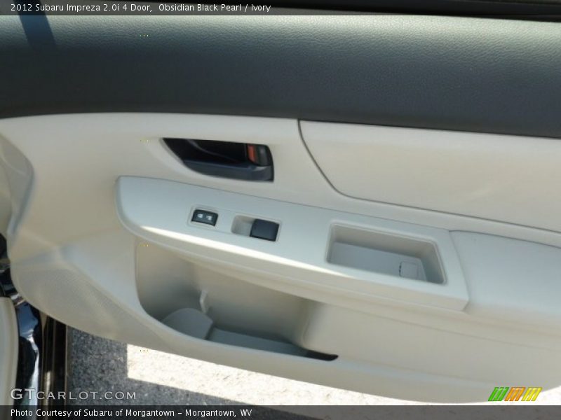 Obsidian Black Pearl / Ivory 2012 Subaru Impreza 2.0i 4 Door