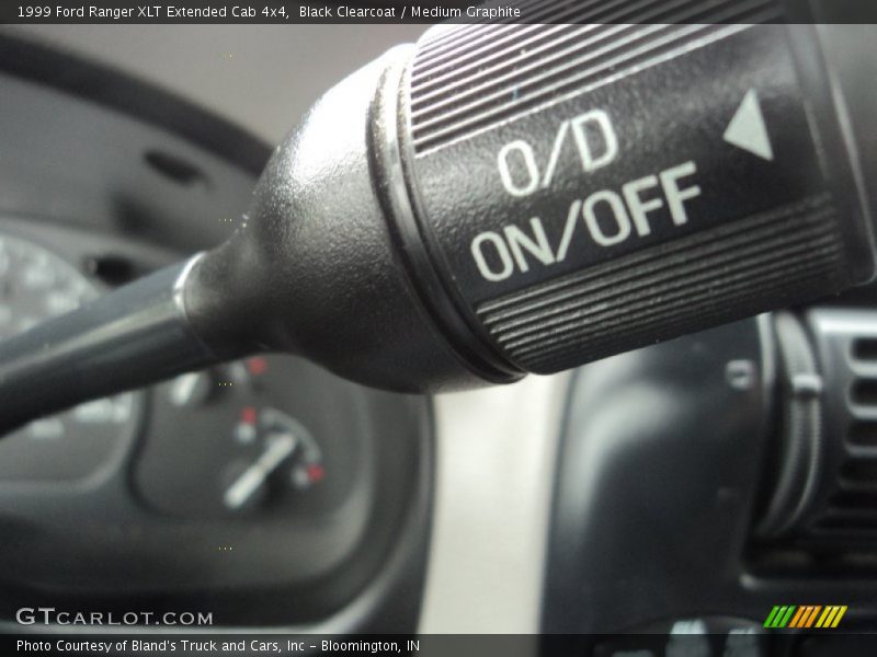 Black Clearcoat / Medium Graphite 1999 Ford Ranger XLT Extended Cab 4x4