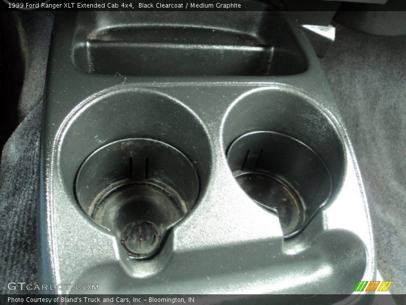 Black Clearcoat / Medium Graphite 1999 Ford Ranger XLT Extended Cab 4x4