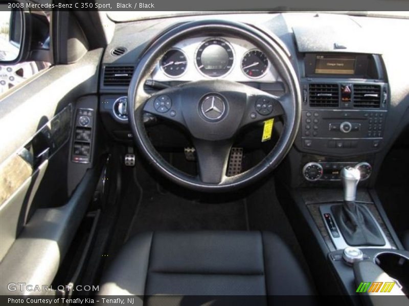 Black / Black 2008 Mercedes-Benz C 350 Sport
