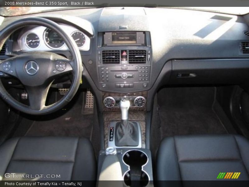 Black / Black 2008 Mercedes-Benz C 350 Sport