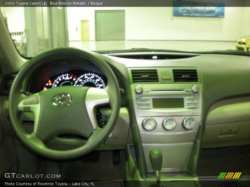 Blue Ribbon Metallic / Bisque 2009 Toyota Camry LE