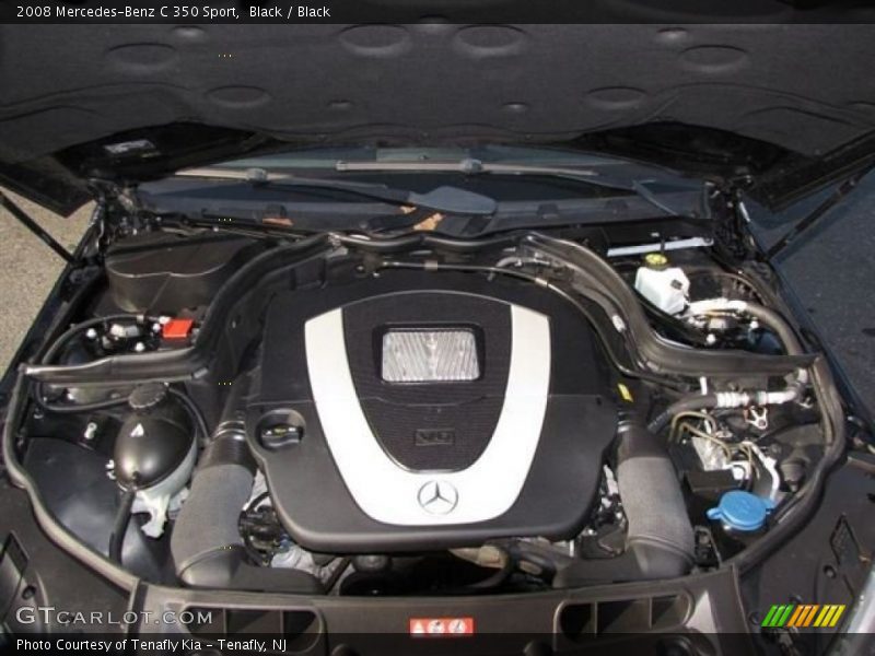 Black / Black 2008 Mercedes-Benz C 350 Sport