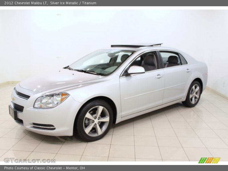 Silver Ice Metallic / Titanium 2012 Chevrolet Malibu LT