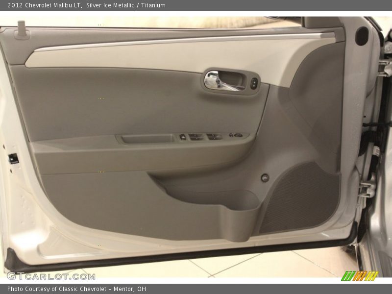 Silver Ice Metallic / Titanium 2012 Chevrolet Malibu LT