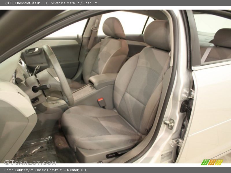 Silver Ice Metallic / Titanium 2012 Chevrolet Malibu LT