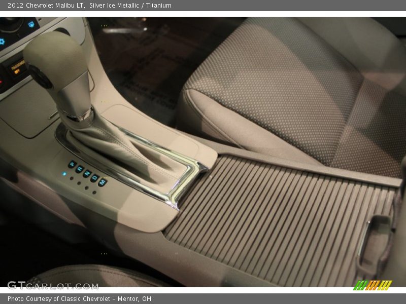 Silver Ice Metallic / Titanium 2012 Chevrolet Malibu LT