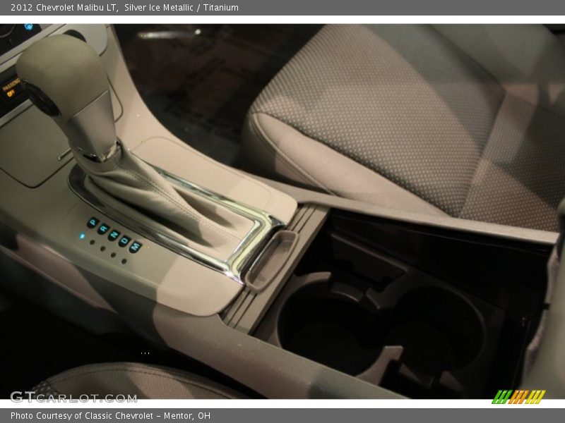 Silver Ice Metallic / Titanium 2012 Chevrolet Malibu LT