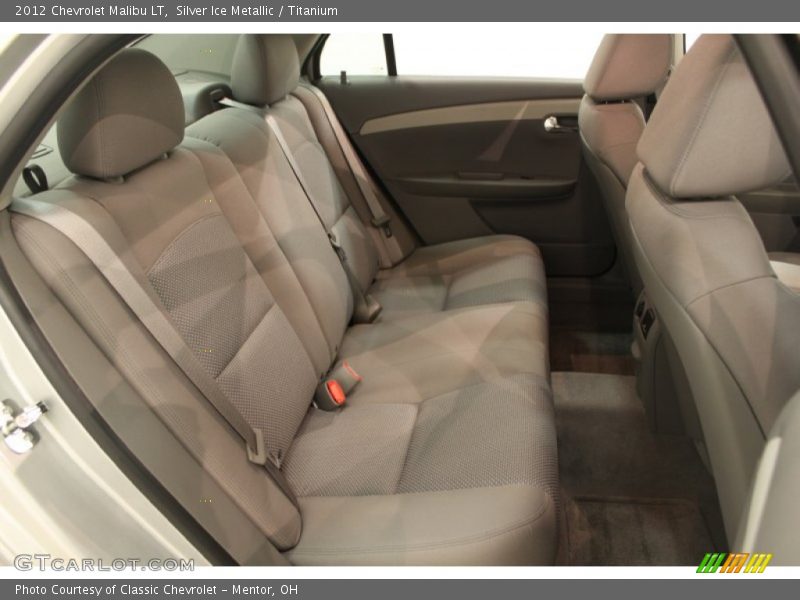 Silver Ice Metallic / Titanium 2012 Chevrolet Malibu LT