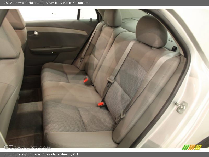 Silver Ice Metallic / Titanium 2012 Chevrolet Malibu LT