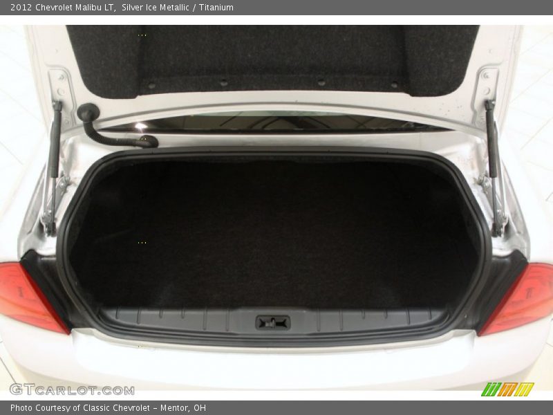 Silver Ice Metallic / Titanium 2012 Chevrolet Malibu LT
