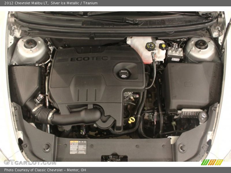 Silver Ice Metallic / Titanium 2012 Chevrolet Malibu LT