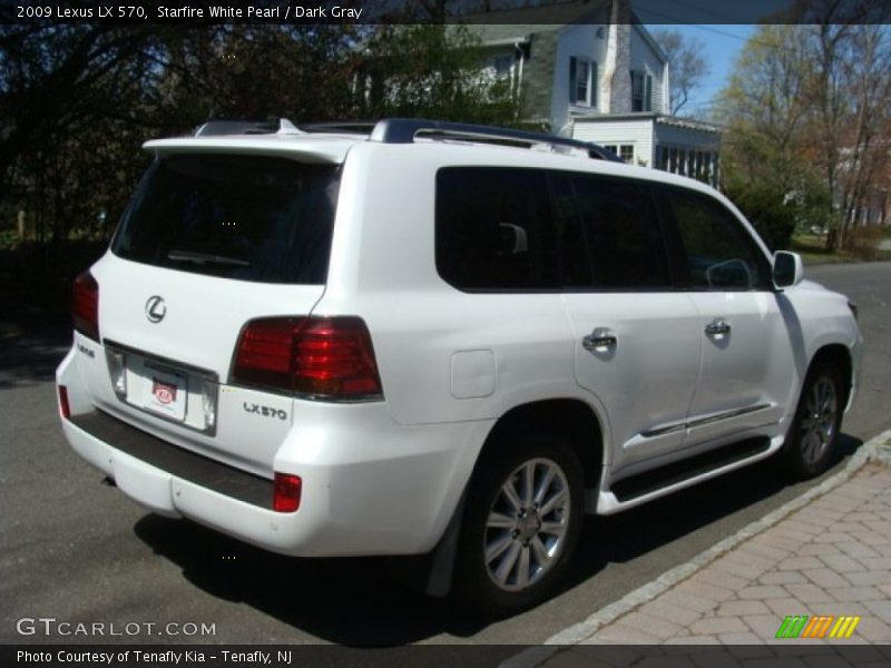 Starfire White Pearl / Dark Gray 2009 Lexus LX 570
