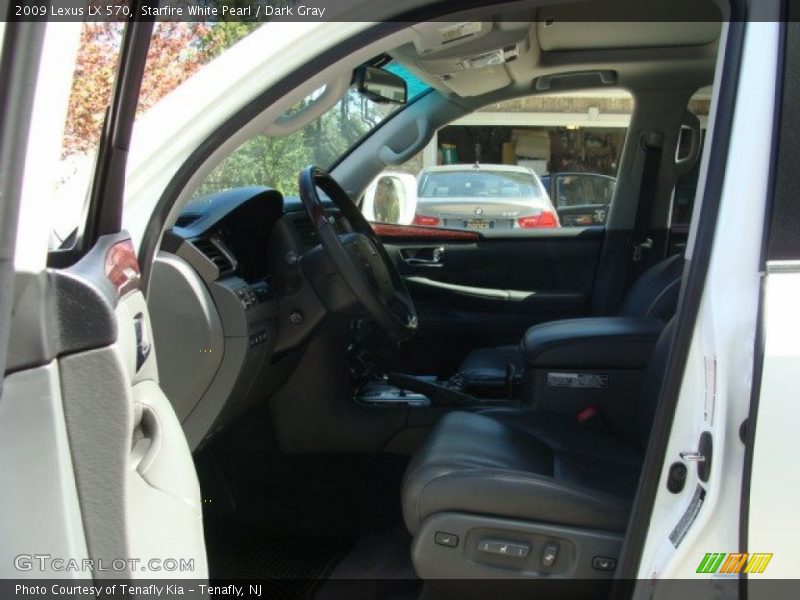 Starfire White Pearl / Dark Gray 2009 Lexus LX 570