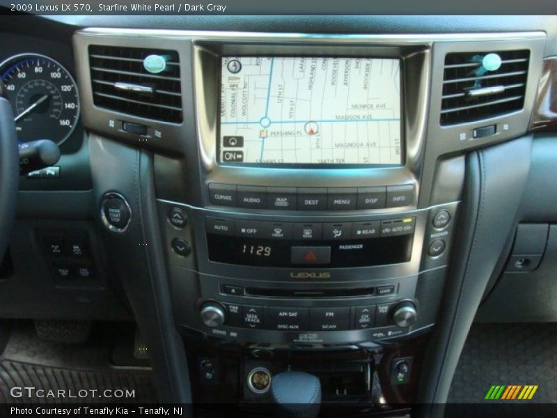Starfire White Pearl / Dark Gray 2009 Lexus LX 570