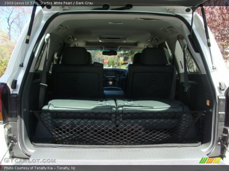 Starfire White Pearl / Dark Gray 2009 Lexus LX 570