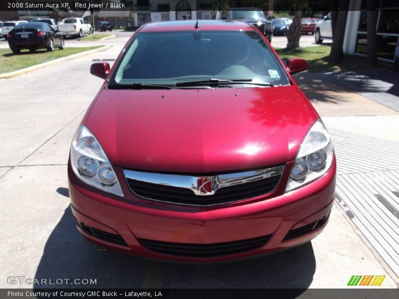 Red Jewel / Black 2008 Saturn Aura XR