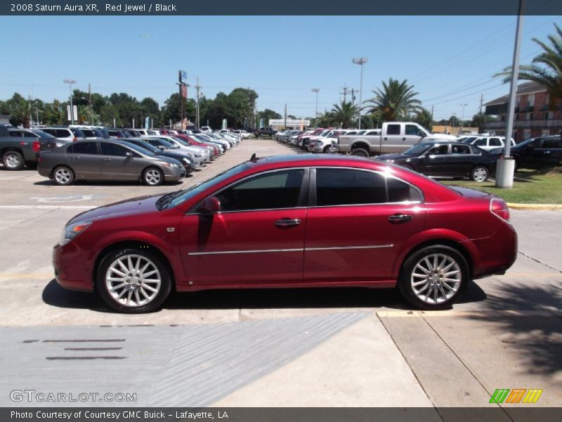 Red Jewel / Black 2008 Saturn Aura XR
