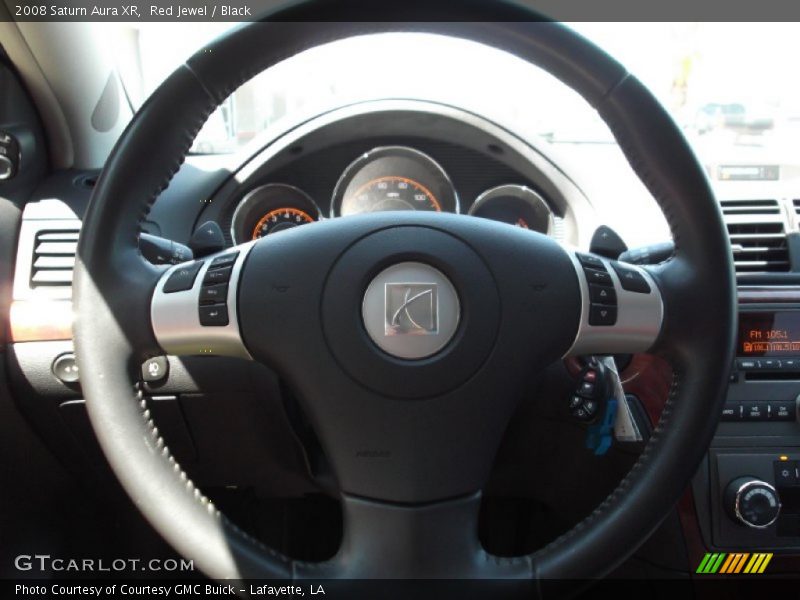 Red Jewel / Black 2008 Saturn Aura XR