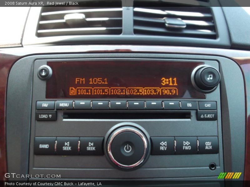 Red Jewel / Black 2008 Saturn Aura XR