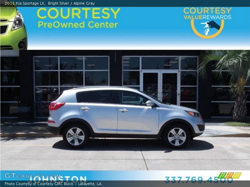 Bright Silver / Alpine Gray 2011 Kia Sportage LX