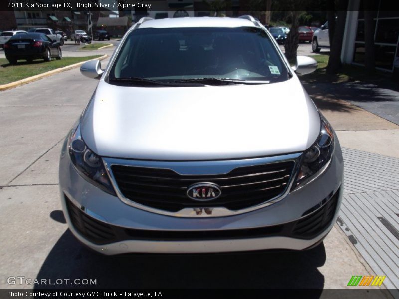 Bright Silver / Alpine Gray 2011 Kia Sportage LX