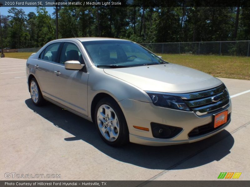 Smokestone Metallic / Medium Light Stone 2010 Ford Fusion SE