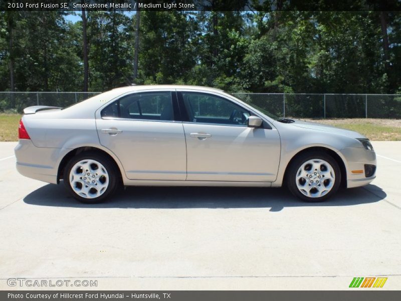 Smokestone Metallic / Medium Light Stone 2010 Ford Fusion SE