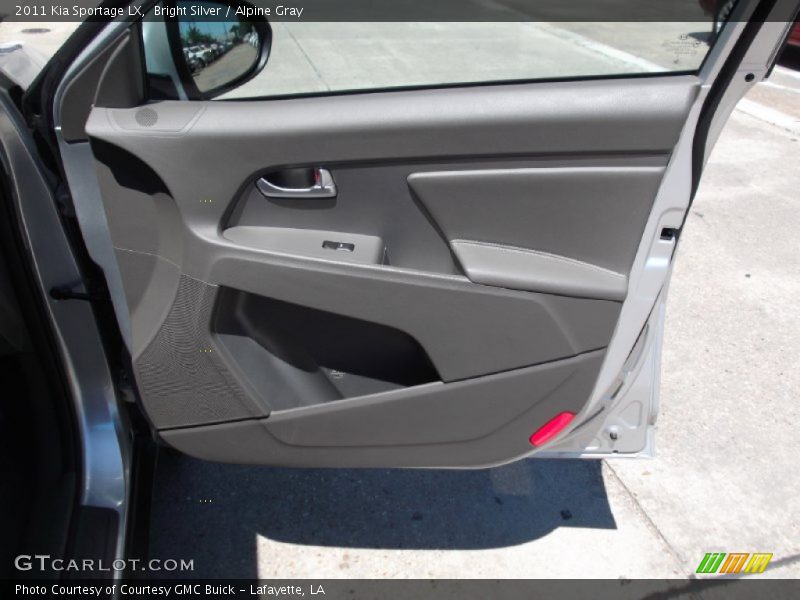 Bright Silver / Alpine Gray 2011 Kia Sportage LX