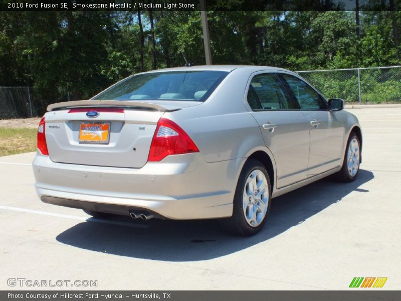 Smokestone Metallic / Medium Light Stone 2010 Ford Fusion SE