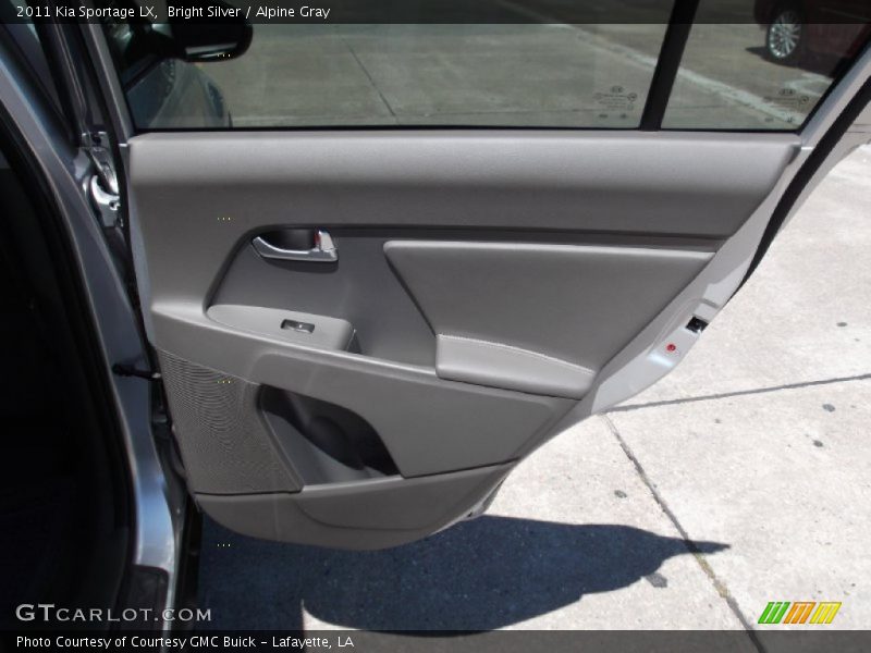 Bright Silver / Alpine Gray 2011 Kia Sportage LX