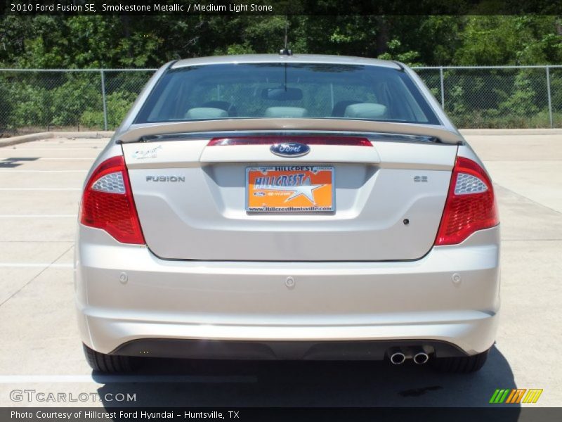 Smokestone Metallic / Medium Light Stone 2010 Ford Fusion SE
