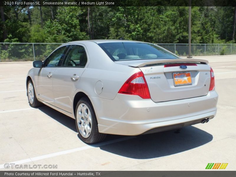 Smokestone Metallic / Medium Light Stone 2010 Ford Fusion SE