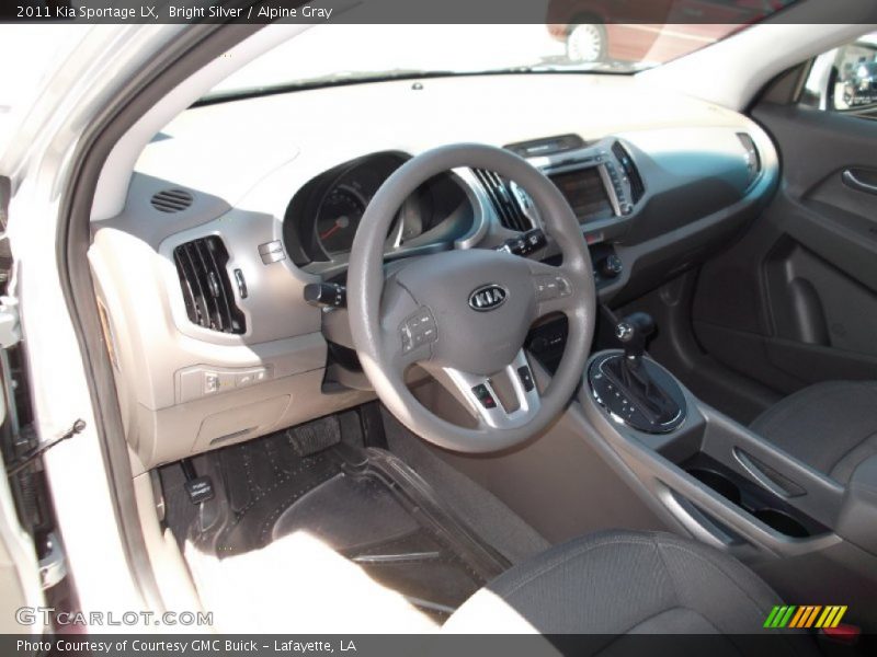 Bright Silver / Alpine Gray 2011 Kia Sportage LX