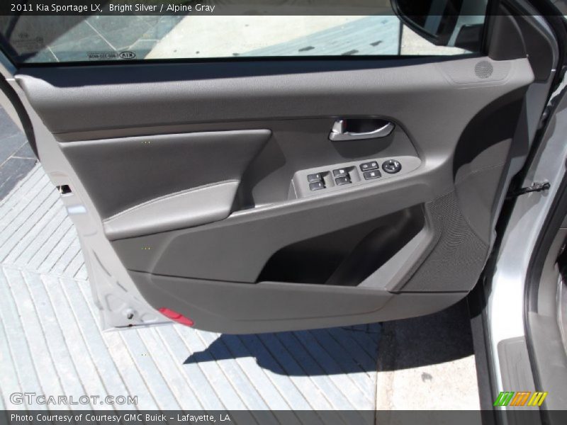 Bright Silver / Alpine Gray 2011 Kia Sportage LX