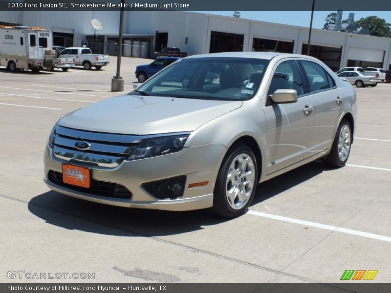 Smokestone Metallic / Medium Light Stone 2010 Ford Fusion SE