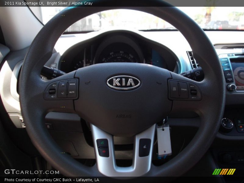 Bright Silver / Alpine Gray 2011 Kia Sportage LX