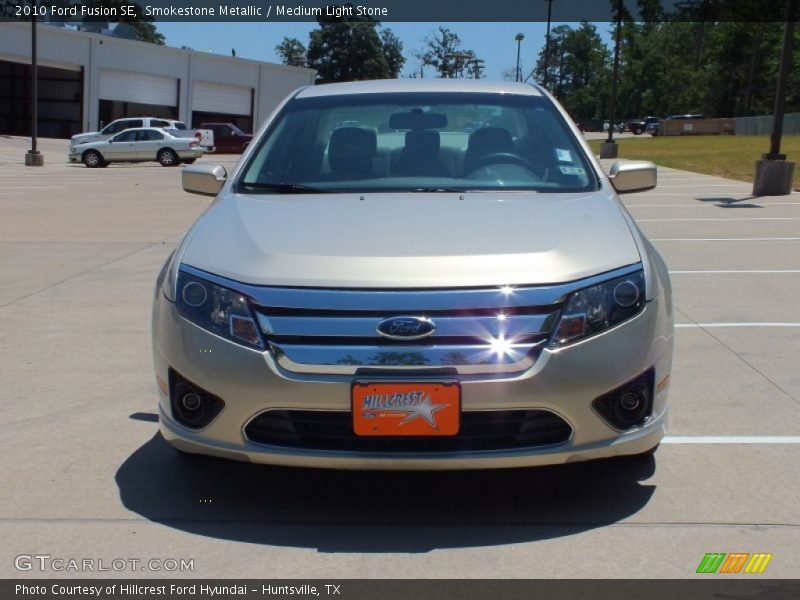 Smokestone Metallic / Medium Light Stone 2010 Ford Fusion SE