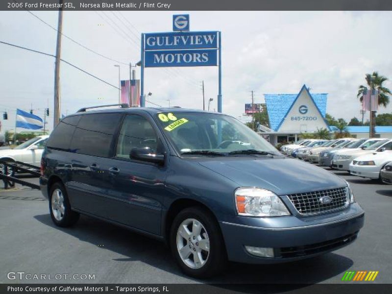 Norsea Blue Metallic / Flint Grey 2006 Ford Freestar SEL