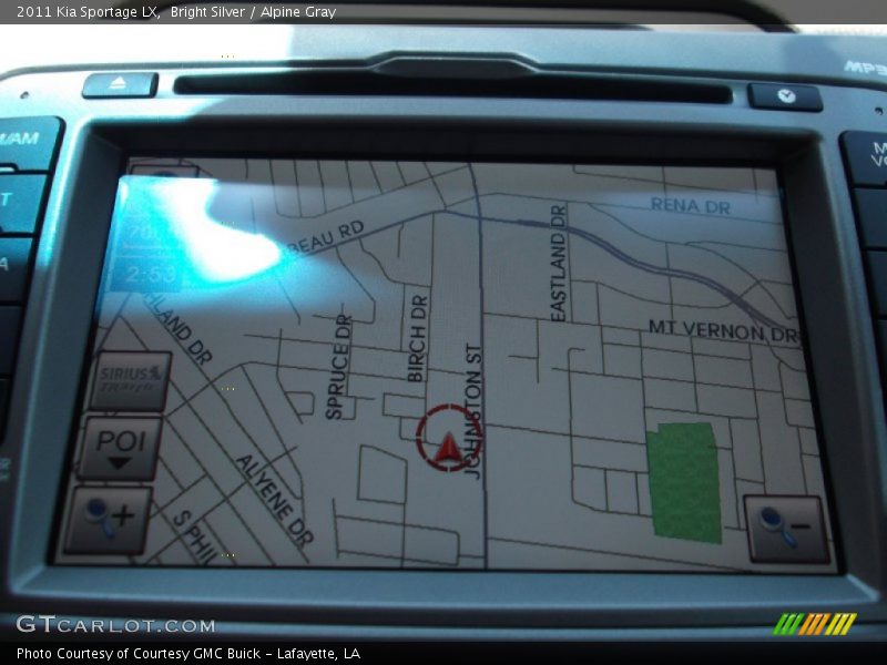 Bright Silver / Alpine Gray 2011 Kia Sportage LX